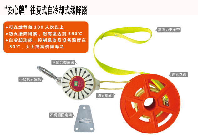 高楼救生缓降器